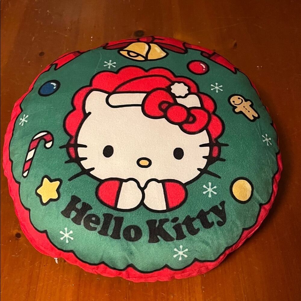 Hello Kitty Christmas Pillow